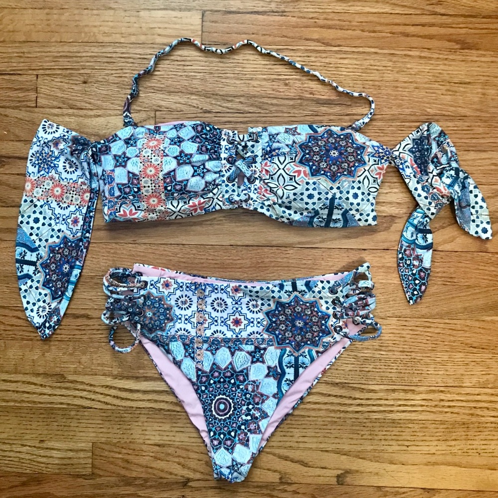 *SOLD* Wet Swimwear Unique Bikini Size Small